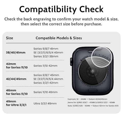 amBand M1 Sport Case Band for Apple Watch Ultra 3/2/1 & SE 3/2/1 & Series 11 10 9 8 7 6 5 4 3 49mm 46mm 45mm 44mm 42mm 41mm 40mm 38mm, Shockproof & Scratch Resistant Rugged Bumper for Men thumbnail 7