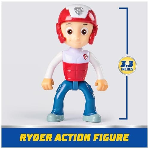 Paw Patrol, Ryder’s ATV Toy Vehicle with Collectible Action Figure, Sustainably Minded Kids Toys for Boys & Girls Ages 3 and Up thumbnail 6