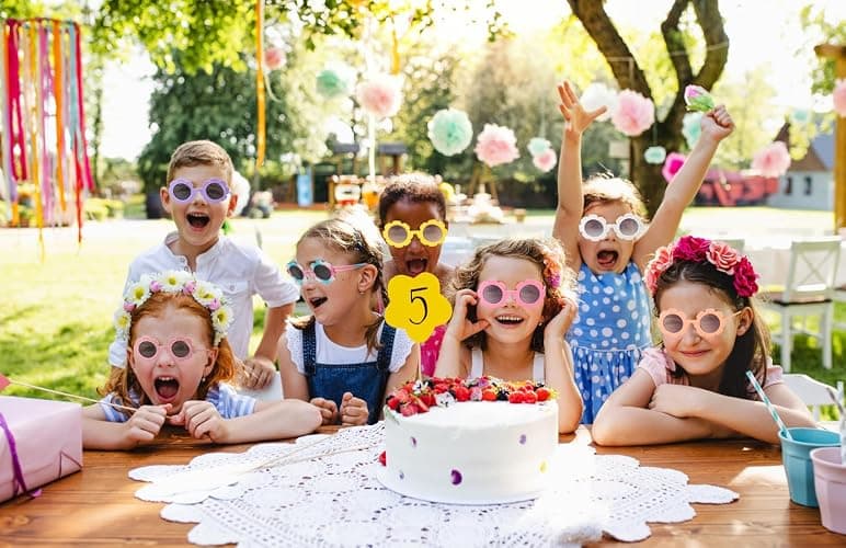 Mdvora 2/4/8/12/24 Pack Round Flower Sunglasses Set, Outdoor Kids Sunglasses Kit thumbnail 7