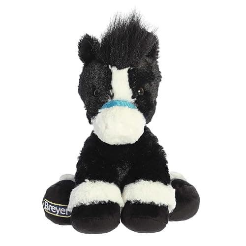 Aurora® Exquisite Breyer® Bridle Buddies Horse Stuffed Animal - Realistic Detailing - Imaginative Play - Black 11 Inches thumbnail 3