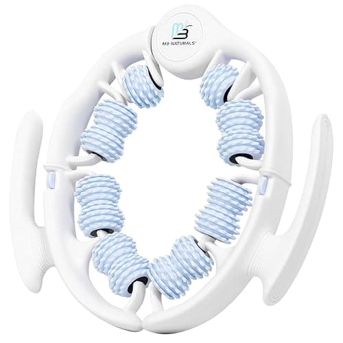 Anti Cellulite Oil and Lymphatic Drainage Massager Kit | Fascia Blaster for Contoured & Smoother Skin | Muscle Roller for Sore Arms, Legs, and Stomach, 8 fl oz by M3 Naturals thumbnail 3