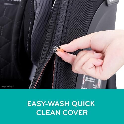 Evenflo Revolve360 Extend Convertible Car Seat with 360 Degree Rotation, Extended Rear-Facing, Forward-Facing, Booster Mode, and Secure Latch Install, Revere Gray thumbnail 9