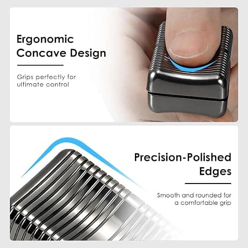 1797 Metal Magnetic Fidget Slider for Adults, EDC Pocket Fidgets Toys with Smooth Clicks, Focus & Relaxation Fun Cool Gadget Gift, 2 Pack thumbnail 4