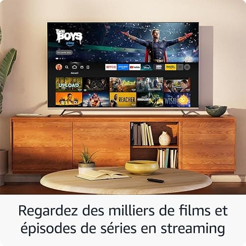 Amazon Fire TV Stick HD (Nouvelle génération) | TV gratuite et en direct, télécommande vocale Alexa, contrôle de la maison connectée, streaming HD thumbnail 3