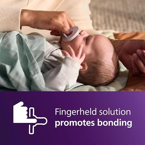Philips Avent Soothie Baby Pacifier for 0-3 Months, BPA-Free, 4-Pack | Supports Natural Suckling, Medical Grade Silicone, Hospital-Grade Sterilization, One-Piece Design, Lilac/Pink, SCF190/70 thumbnail 8