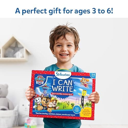 Skillmatics I Can Write PAW Patrol - Reusable Preschool Learning Activities, Educational Toy and Game, Back to School Supplies, Gifts for Students, Kids, Toddlers Ages 3, 4, 5, 6 thumbnail 7