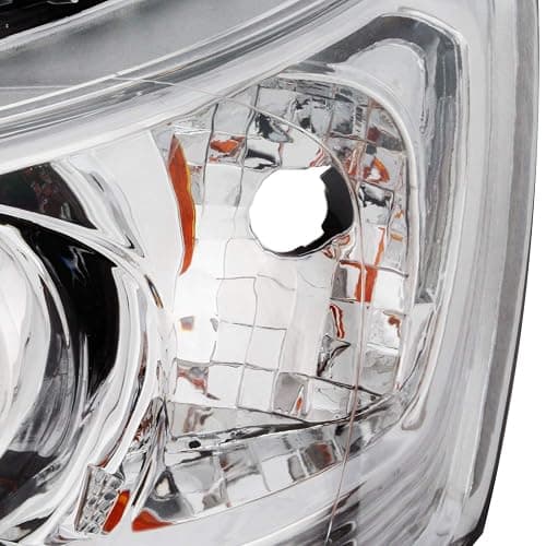 AKKON - Fits 2013 2014 2015 Honda Accord 4Door Sedan [Halogen Type] Chrome Clear Headlights Pair Left Driver+Right Passenger thumbnail 6