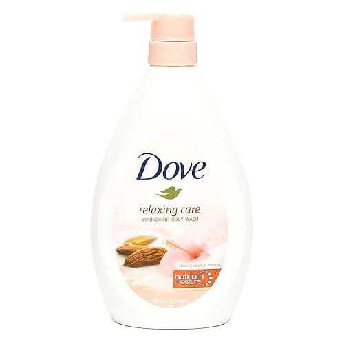 Dove Body Wash With Pump 27.05oz (800ML) (Almond & Hibiscus) - Image 1