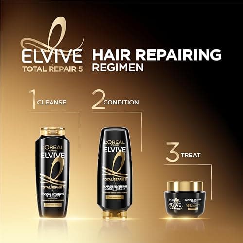 L'Oreal Paris Elvive Total Repair 5 Damage-Erasing Balm, 8.5 Ounce thumbnail 7