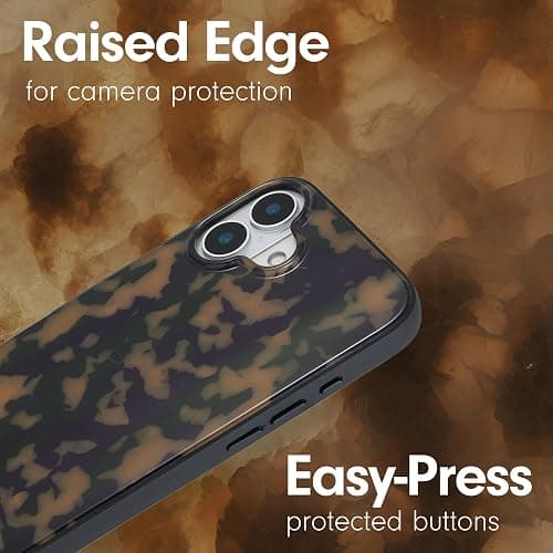 Sonix Case for iPhone 16 Plus | Compatible with MagSafe | 10ft Drop Tested | Tortoiseshell | Brown Tort thumbnail 5