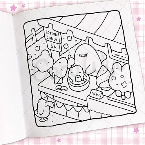 Cozy Days: Coloring Book for Adults and Kids (Cozy Spaces Coloring) thumbnail 8