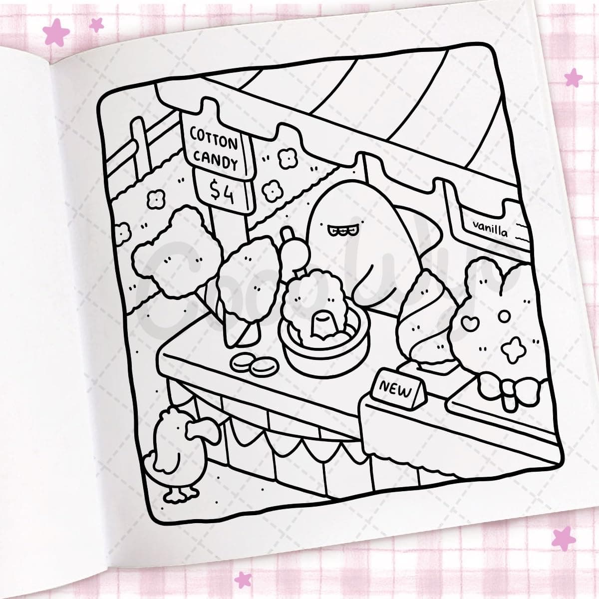 Cozy Days: Coloring Book for Adults and Kids thumbnail 8