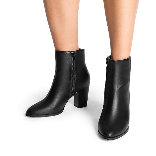 Dream Pairs Bottines à Talon Bloc pour Femme thumbnail 8