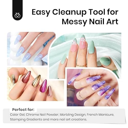 beetles Gel Polish Liquid Latex for Nails: 15ML Simple Peel off Cuticle Guard for Nail Polish Nail Art Liquid Latex Barrier Protector Manicure Cuticle Protectors with Stick Gifts for Women thumbnail 5
