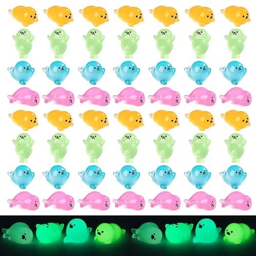 titihuirie 100 Pcs Mini Seals Miniature Seal Figurines Tiny Seal Resin Seal for DIY Fairy Garden Miniature Moss Landscape - Image 1