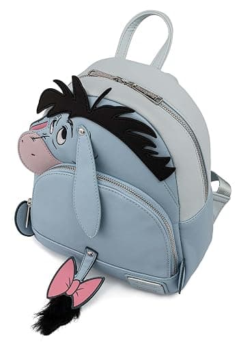 Loungefly Disney Eeyore Cosplay Womens Double Strap Shoulder Bag Purse, One Size, Multi thumbnail 5