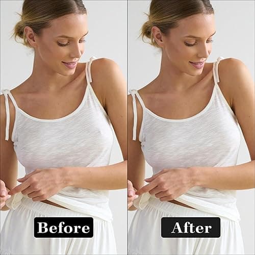 QUXIANG 4 Pairs Pasties Women Nipple Covers Reusable Adhesive Silicone Nippleless Covers Bra for Dress - 01 Flesh thumbnail 2