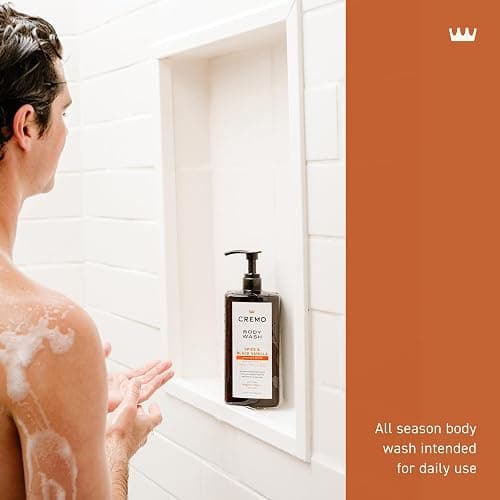 Cremo Rich-Lathering Spice & Black Vanilla Body Wash for Men, Notes of Spices, Dark Woods and Black Vanilla, 32 Fl Oz thumbnail 5