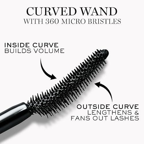 Lancôme Lash Idôle Lash-Lifting & Volumizing Mascara - Black Mascara for Instant Volume, Length & Lift - Smudge Proof & Up To 24H Wear - Black thumbnail 3