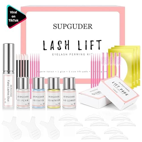 2026 Upgraded Lash Lift Kit for Perming,Curling and Lifting eyelashes,Semi-Permanent Salon Grade Supplies for Beauty Treatments,Includes Eye Shields,Pads and Accessories thumbnail 2