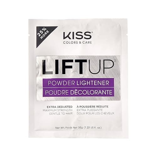 KISS Lift Up Complete Hair Bleach & Icy Silver Toner Kit, Gentle Conditioning Formula that Reduces Brassiness, Complete 6-Pc DIY Bleach Kit, ICE thumbnail 10