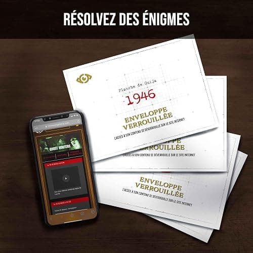 Dossiers Criminels - Les Fantômes de Brandonsbury : Découvrez Les Secrets Obscurs d'un Hôtel Maudit - Jeu de Societe Escape Game - Jeu d’Enquête Immersif et Collaboratif - 1-6 Joueurs thumbnail 5