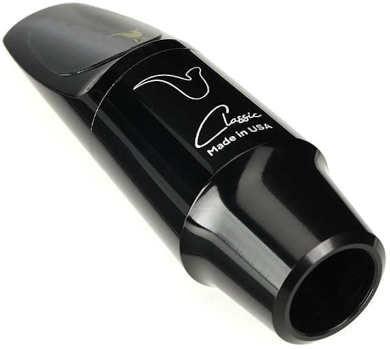 BetterSax Classic Alto Saxophone Mouthpiece Made in the USA, Hand-Finished, Reed Friendly. Ideal for beginners in Concert band, Jazz band and Marching band thumbnail 2