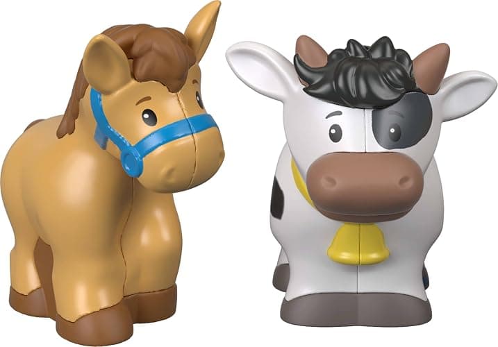 Fisher-Price Little People Farm Animal Friends Figure Set | 8 Toy Animal Figures, Pretend Play, Toddlers & Preschool Kids Ages 1+ Years thumbnail 4