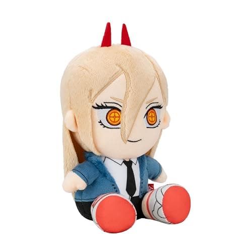Total Anime Power - 8-Inch Super Soft Plush with Authentic Details from Chainsaw Man thumbnail 4