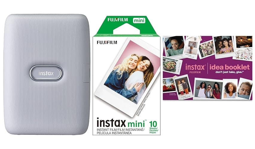 Fujifilm Instax Mini Link White Printer Bundle - Image 1
