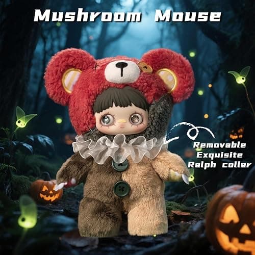 Mckkymi Plush Blind Box,Maymei Twin Secret Realm Series Stuffed Blind Box Doll 1PC,Kawaii Mystery Plush Toys Collectible for Birthday Gift,Halloween Plush Toys (1 of 7 Possible Styles) thumbnail 5