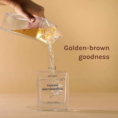 Just Juice Toasted Marshmallow - Vanilla Perfume for Women and Men - Gourmand Mini Travel Perfume with Caramel, Marshmallow, Amber Notes - 0.33 oz thumbnail 5