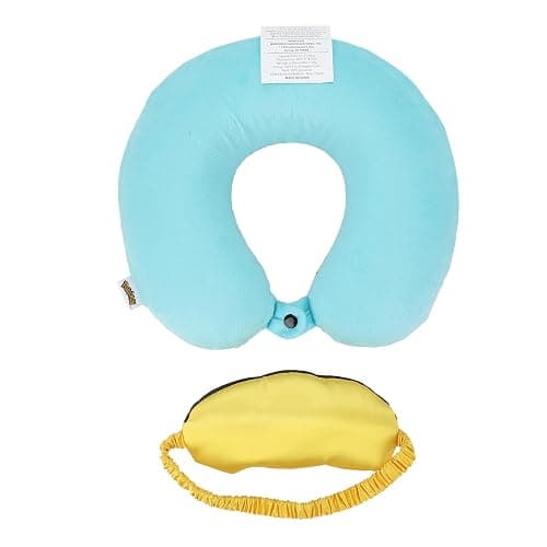 Bioworld Pokemon Pikachu 2-Piece Eye Mask & Neck Pillow Travel Set thumbnail 7