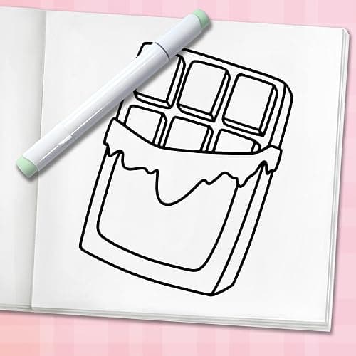 Cute & Sweet Coloring Book: Bold, Easy, and Simple Food Designs for Adults with Cakes, Candies, Ice Cream, Pastries, Desserts, and More! (Bold and Easy Coloring Books) thumbnail 9