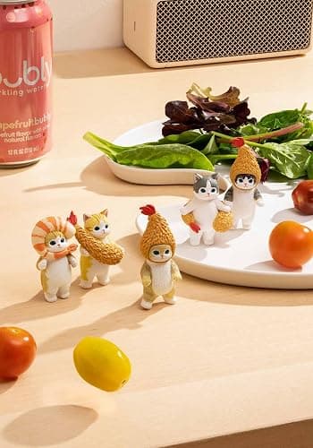Kitan Club Mofusand Fried Shrimp Cat Blind Box - 1 of 5 Collectable Figurines - Fun, Versatile Decoration for Cat Enthusiasts thumbnail 3