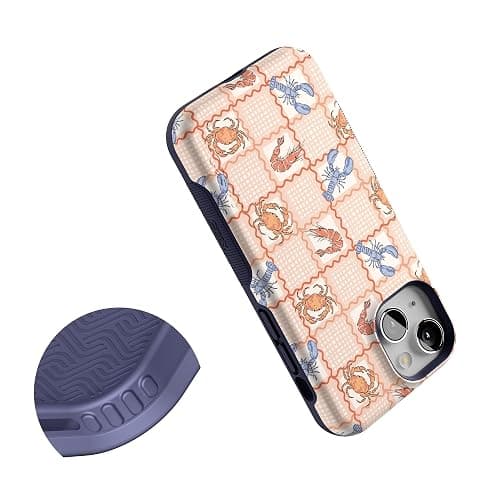 Casely iPhone 13 Mini Case | On the Cape | Coastal Summer | Bold Protective Design | MagSafe Compatible Design thumbnail 5