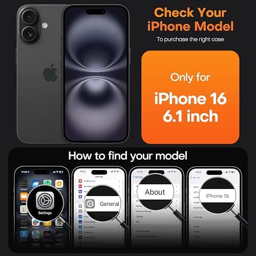 iPhone 16 Case, Black thumbnail 7