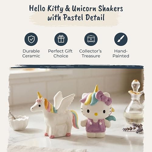 Blue Sky Clayworks Hello Kitty Salt and Pepper thumbnail 4