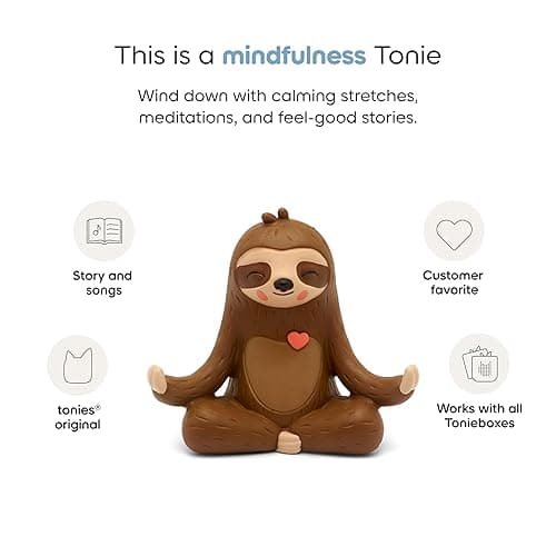 Tonies Meditation with Mo The Sloth Audio Toy Figurine from Mindfulness thumbnail 6