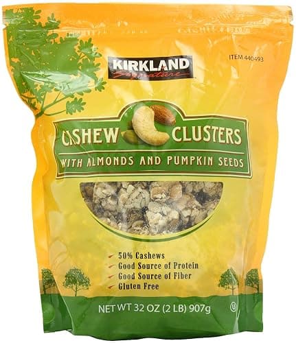 Signature's Cashew Cluster With Almonds & Pumpkin Seeds, 32 Oz, Set of 2 - Image 1