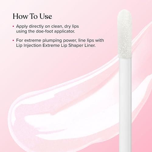 Too Faced Lip Injection Lip Plumper | Hydrating Lip Gloss for Fuller-Looking Lips | Original, Maximum Plump, Cooling Gloss & Plumping Click Formulas thumbnail 6