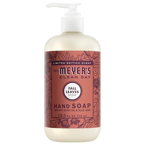 MRS. MEYER'S CLEAN DAY Hand Soap, Fall Leaves Scent, 12.5 Fl Oz Bottle - Image 1
