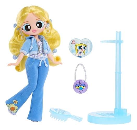 L.O.L. Surprise! OMG The Powerpuff Girls Doll - Bubbles - Includes 1 Fashion Doll, Comes with Outfit & Accessories, Collect All 3 thumbnail 2