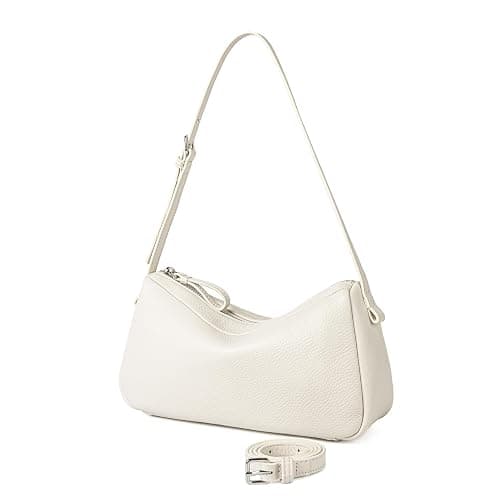 DAILANDO Small Leather Shoulder Bag for Women, Mini Underarm Tote Purse And Cross Body Cellphone Hobo Handbags | Single Strap Purse - Image 1