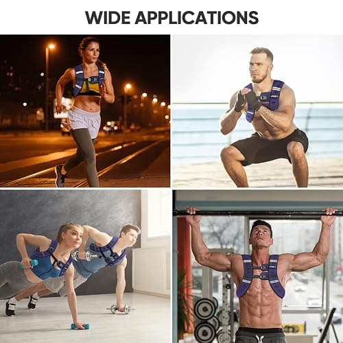 APEXUP Weighted Vest Men Women, Weight Vest for Women Workout Equipment for Strength Training Running thumbnail 8