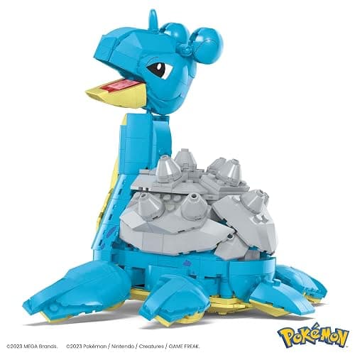 Mega Pokémon Figurine Action Lokhlass 16 cm, Jeu De Briques De Construction pour Enfants Et Adultes, Modèle Pokémon À Collectionner avec 527 Pièces, Jouet pour Enfant de 8 Ans et Plus, HKT26 thumbnail 2