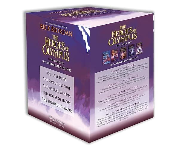 The Heroes of Olympus Paperback Boxed Set (10th Anniversary Edition) thumbnail 2