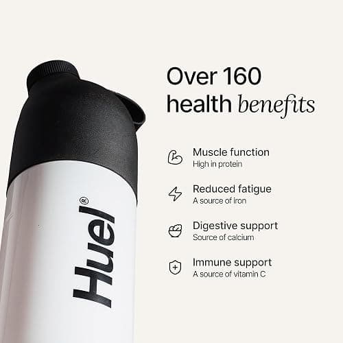 Huel Black Edition | Salted Caramel 40g Vegan Protein Powder | Nutritionally Complete Meal | 27 Vitamins and Minerals, Gluten Free | 17 Servings | Scoop not included to reduce plastic - Salted Caramel thumbnail 4
