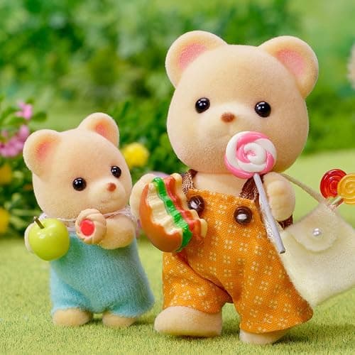 Calico Critters Cuddle Bear Family, Dolls, Dollhouse Figures, Collectible Toys 4 Count - Cuddle Bear Family thumbnail 4