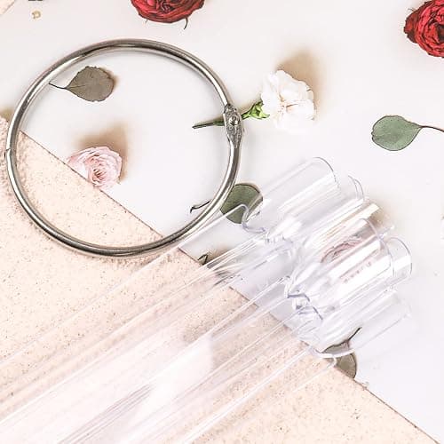BQAN Nail Swatch Sticks 200 Pcs Clear with Ring & Number Stickers | Nail Polish Color Display | Sample Presentation | Collection Management | Nail Art Practice | Home & Salon Use thumbnail 7